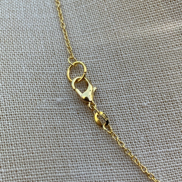 NWT Sterling Silver Plated Chain & Honeycomb Alloy Metal Charm Necklace - Picture 14 of 15